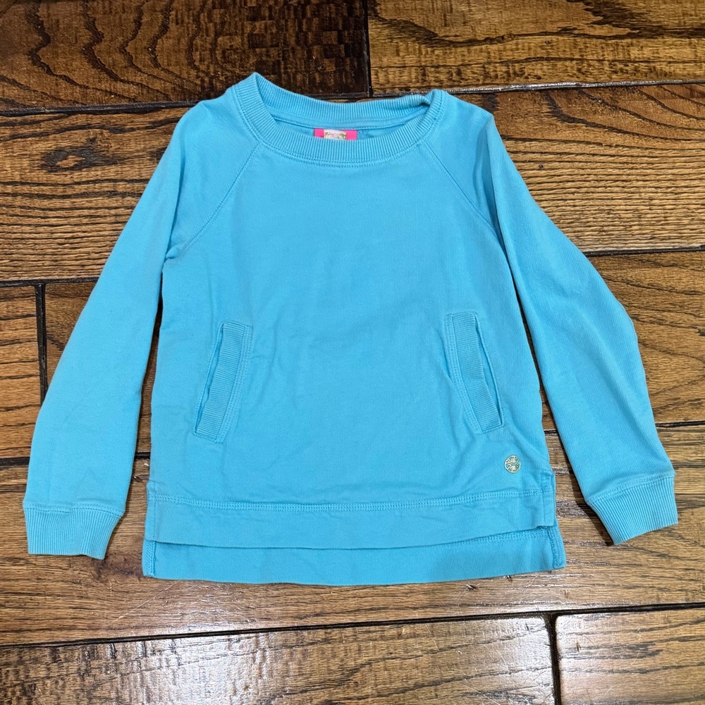 Lilly Pulitzer Girls Lightweight Pullover / Sweatshirt Size 4/5